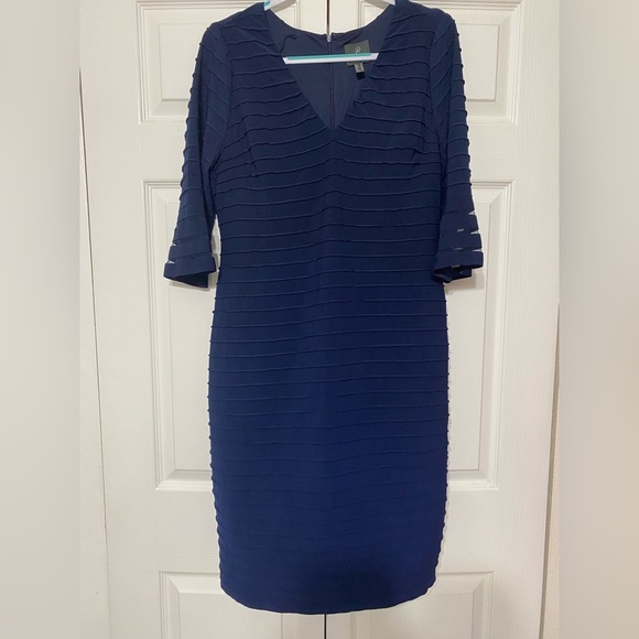 Adrianna Papell Blue Dress size 14 - Picture 1 of 4